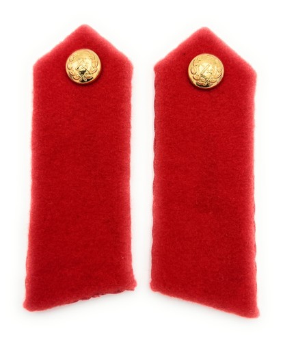 Gorget red plain - gorget,