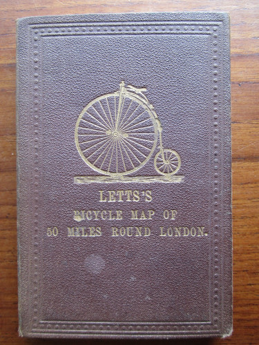 Letts cycling map - cycling, of