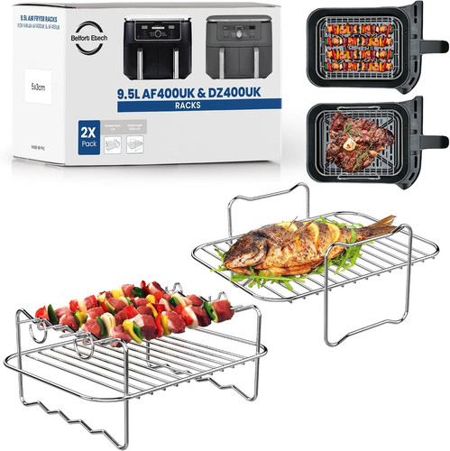 Premium air fryer rack set - fryer, for
