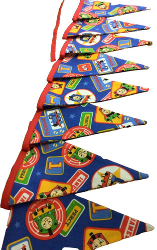 Flag bunting made thomas - made, w/
