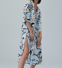 Zara Blue Printed Floral