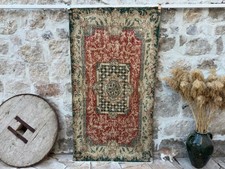 Hand-Knotted Turkish Area Rug