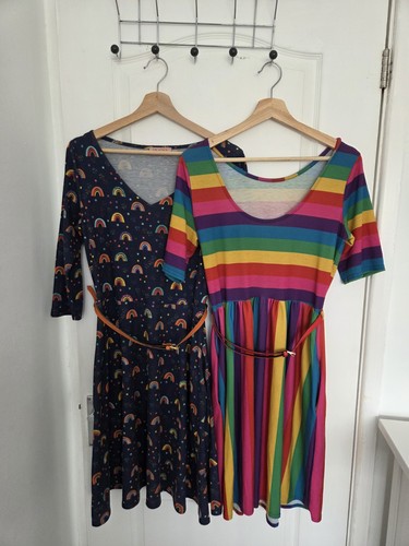 Bright bold popsy dress - bold,