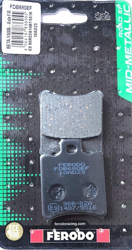 Front brake pads - brake, ferodo