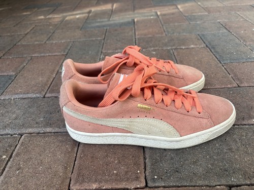Puma suede classic coral - coral, peach