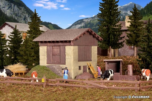 Kibri 38814 swiss barn - kibri,