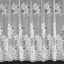 Net Window White Lace Curtains