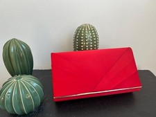 Beautiful bright red clutch