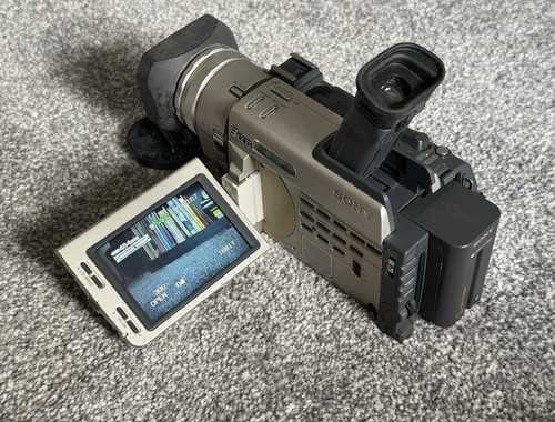 Tested sony handycam - sony,