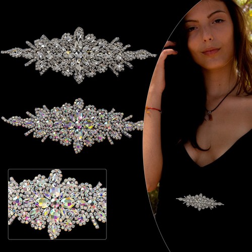 Wedding rhinestone motif - motif, patch