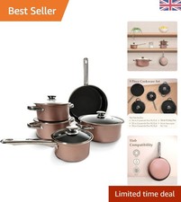 Stylish 9-Piece Non-Stick