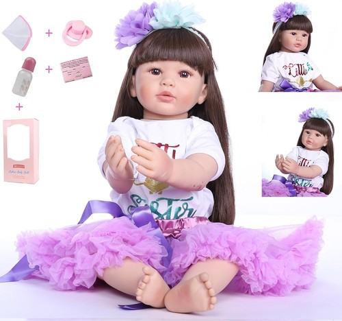 Realistic vinyl doll - realistic,