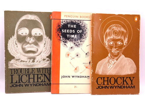 Vintage john wyndham books - 3,