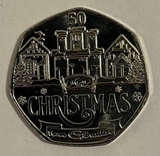 Gibraltar christmas 50p 2024 - gibraltar,