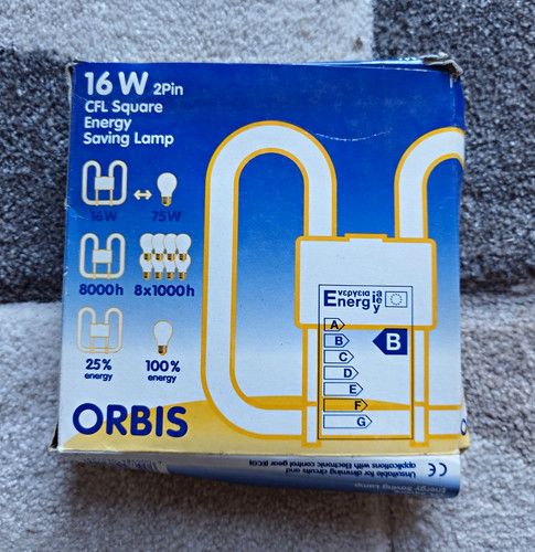 Orbis 16w pin square cfl - orbis, 2-pin