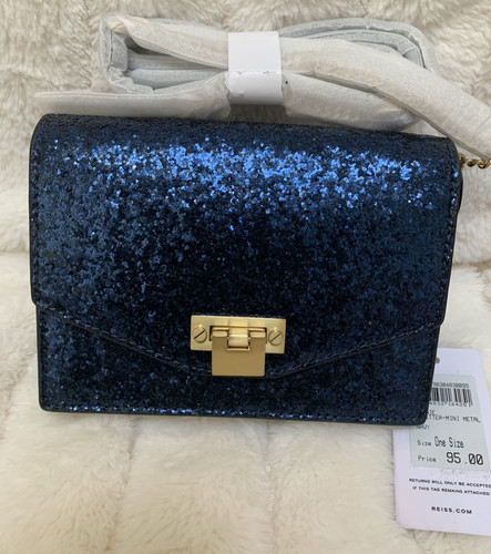 Reiss mini glitter - reiss, navy