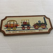 Vintage Ironhorse express wall