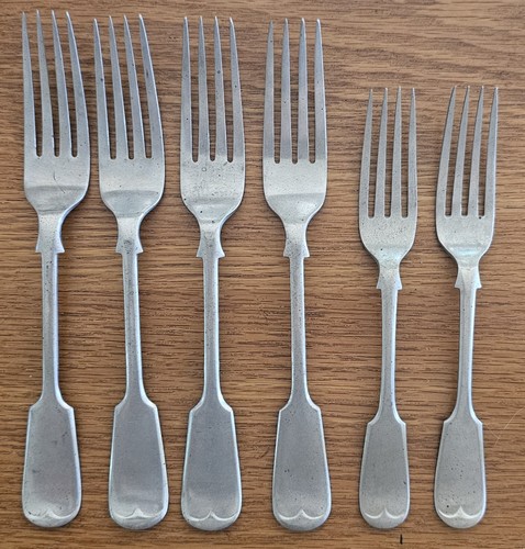 Vintage silverplate forks - vintage,