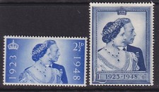 Sg493 494 silver - sg493-494, jubilee