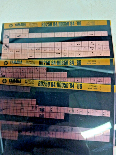Yamaha 250 350lc 1984 86 - yamaha, rd