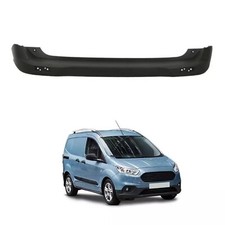 Rear Bumper For Ford Transit Courier 14 On Textured 1865569 No Sensor Holes