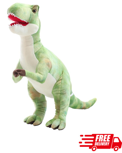Large rex plush dinosaur - t-rex,