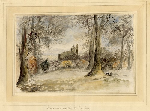Harewood castle yorkshire - harewood,