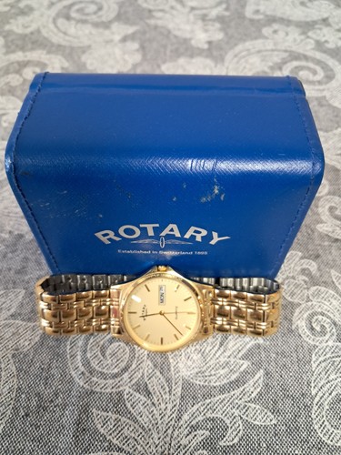 Bkxed rotary mens gold tone - bkxed,