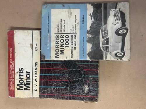 Morris minor workshop - minor, manuals