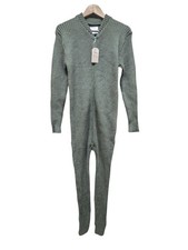 British RAF Issue Aircrew Inner Knitted Coverall Suit MK1 Thermal Size MEDIUM #2
