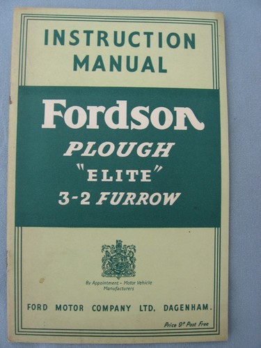 Fordson plough elite 3 2 - plough, 3-2