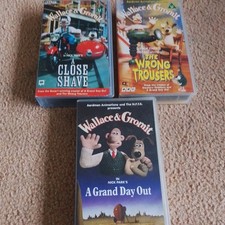 Wallace & Gromit VHS Video