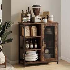 Mini Coffee Bar Cabinet with