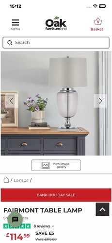 Table lamp oak - lamp, land