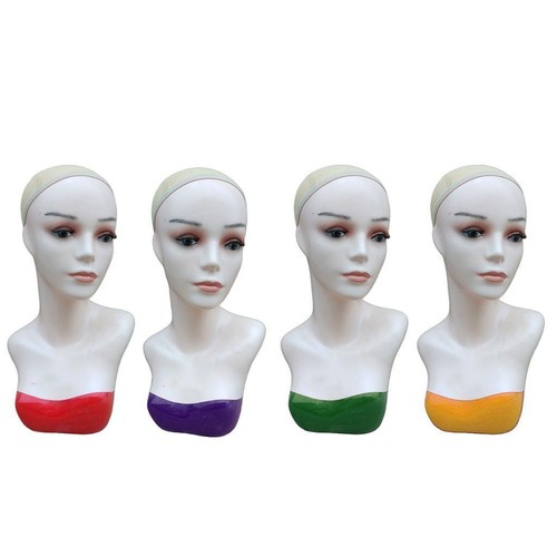 Female head manikin bust - ,