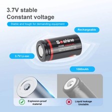 18350 Battery 3.7V 1000mAh –