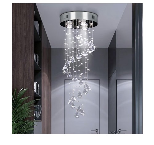 Crystal spiral raindrop flush - spiral,