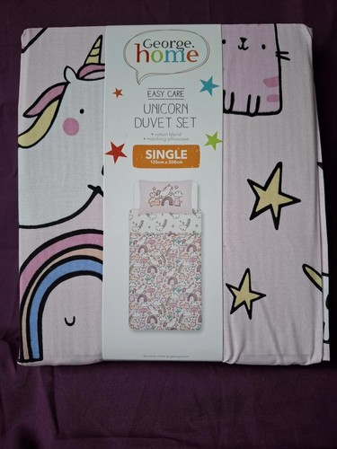 George home pink unicorn - george,