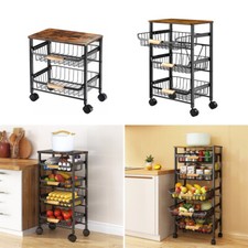 2-6 Tier Kitchen Trolley on