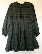 ZARA Tunic Top Small Green &