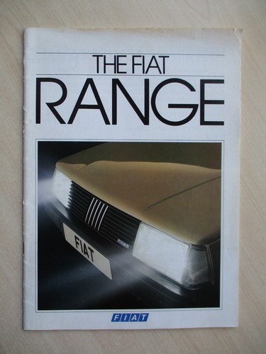 Fiat range sales brochure - fiat,
