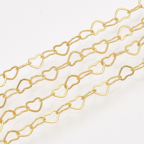 Heart shape chain 5mm - shape,