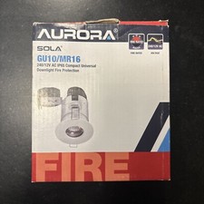 AURORA SOLA GU10 DOWNLIGHT FIRE PROTECTION white in original box