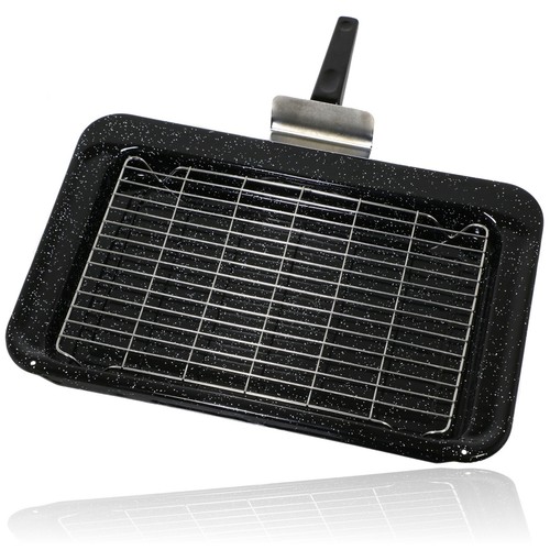 Enamel grill pan - grill, tray