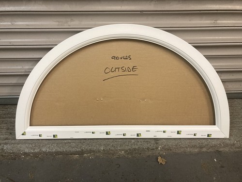White arch frame upvc - arch, d