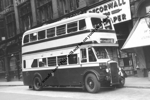Rp12069 birmingham bus 1960 - rp12069,