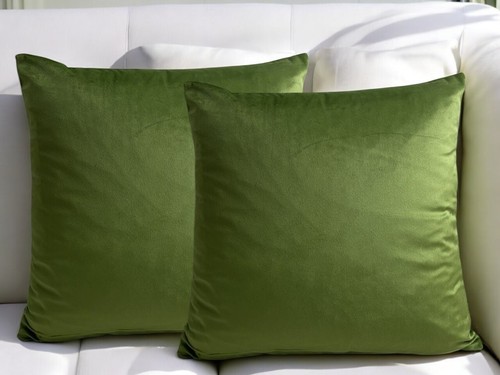 Set velvet cushion - set, of