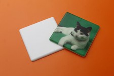 Fridge magnet plastic square