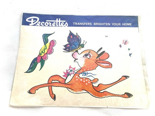 Vintage decorettes transfer - vintage,