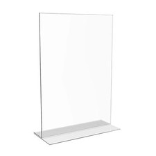 Acrylic Menu Holder Perspex Poster Leaflet Sign Display Stands A6 DL A5 A4 A3